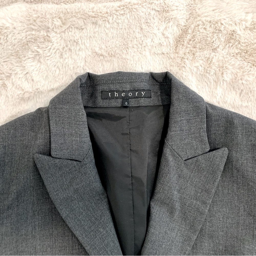 Theory Blazer Grey Size 0